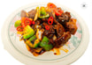 45 Lamb With Sweet + Sour SauceLamb Breast With Green Pepper In Black Bean Sauce